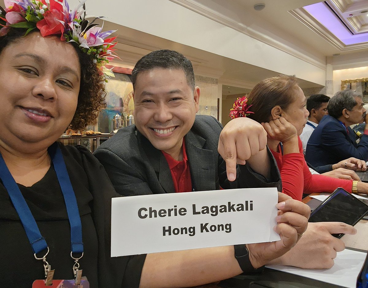 chaz_chei's tweet photo. I know that I relocated to New Zealand but how did I end up as from Hong Kong? Multinational now and speaking to the guy responsible for it #APRALOGA23 #APRALO https://t.co/Yo58wzfItV