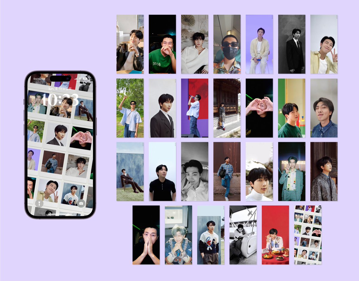 HAPPY BIRTHDAY NAMJOON 🎂 we love u so much🥹💜

For Namjoon’s birthday, I made a special wallpapers edition in 3 part 🫶

4K Wallpapers [27 pictures]
Pt. 3/3

#RMDay #NamjoonDay #WeHealWithRM
#OurPrideAndJoyRM #LifelsBetterWithRM
#RMLivingHisWay #OurdWildFlowerRM