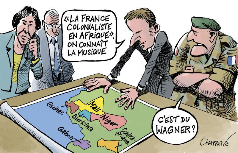 PatriziaTenda's tweet image. #Macron : "'La Francia colonialista in Africa', conosciamo quella musica."
"E' Wagner?"
#WagnerGroup 
#WagnerInAfrica
#RussiaColonizesAfrica
#scritturebrevi