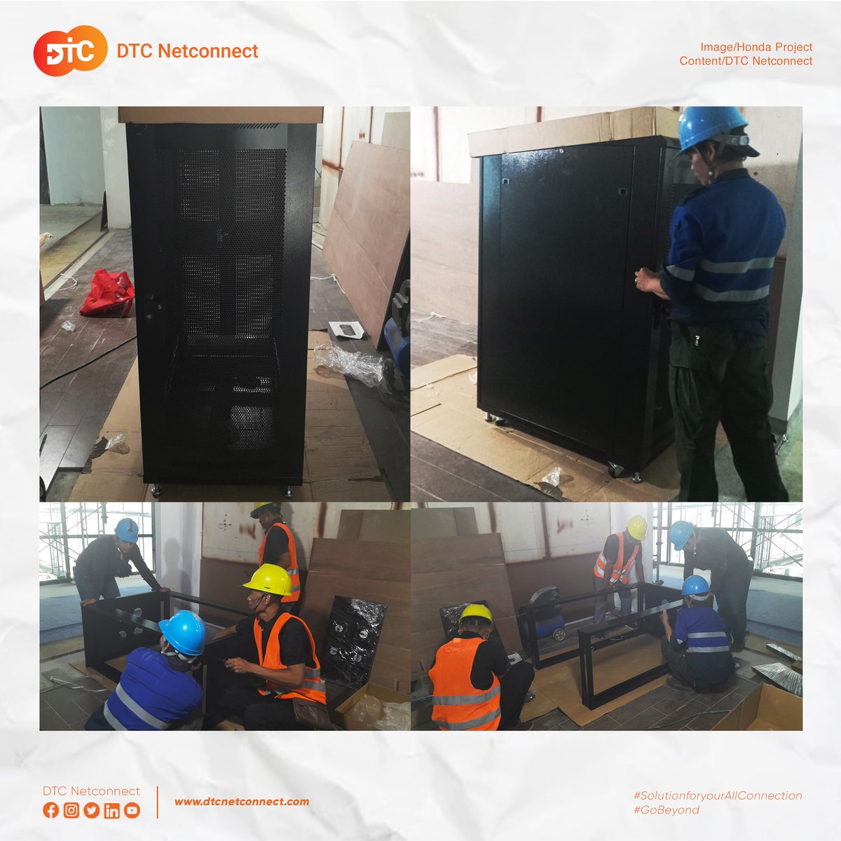 DNetconnect's tweet photo. CLIENT TESTIMONIAL.

Terimakasih karna telah mempercayakan jaringan infrastruktur (Rak 30U) kepada DTC Netconnect untuk customer yang berada di Jakarta Utara.
#datacenter #makelifeeasier #domain #colocationserver #surabaya #salatiga #jakarta #magelang #isp #internetprovider https://t.co/npT5PsudtM