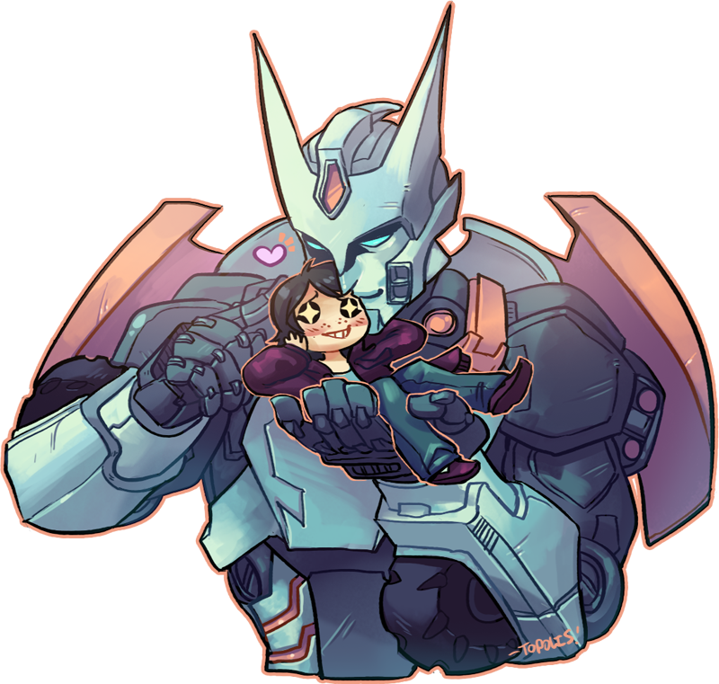 partydemoness's tweet image. "Min do you REALLY wanna bone robots?"
Well I mean. @Topolisu drew this for me over 10 years ago and I've kept it this long. So. 
Yes.