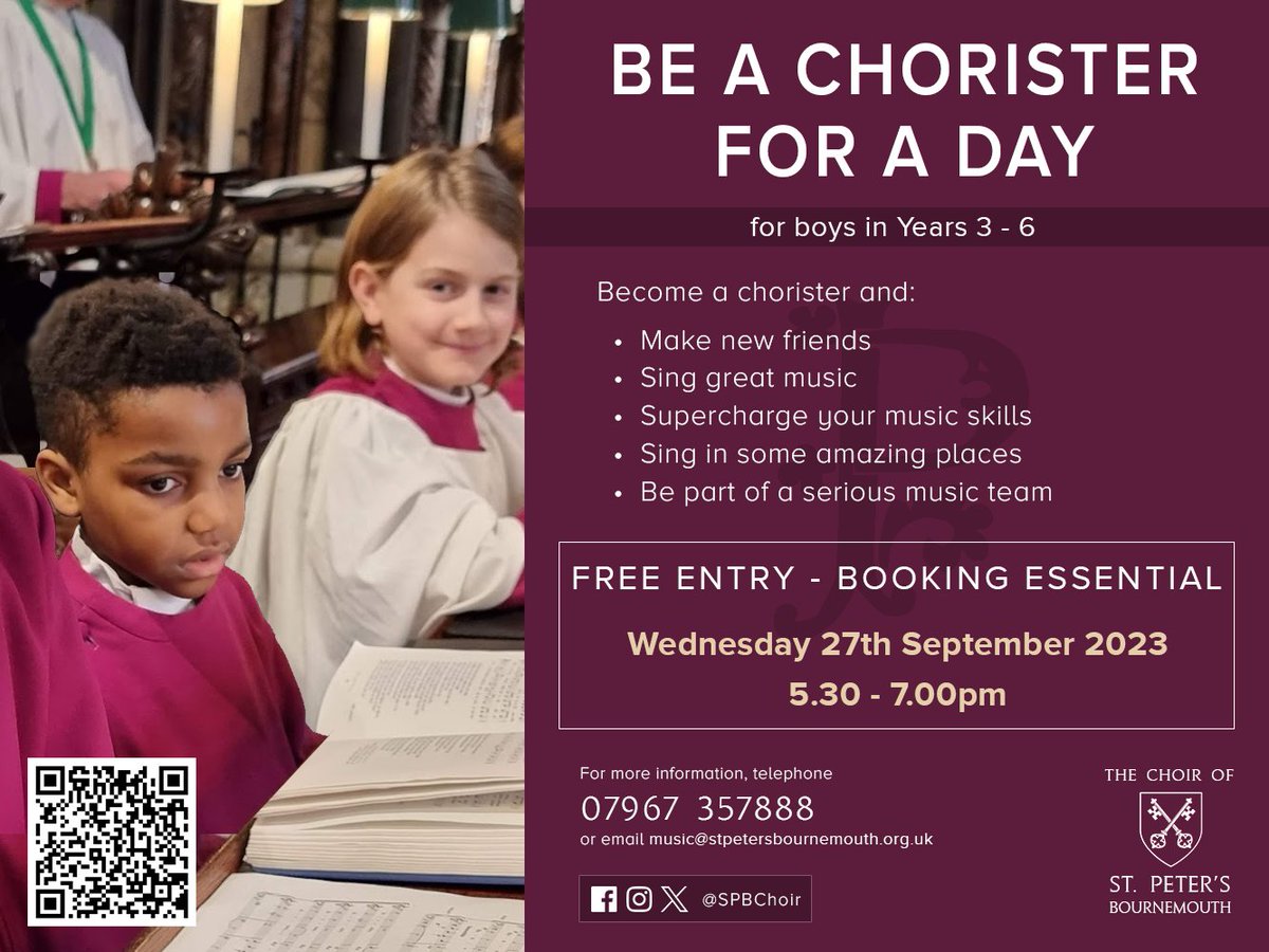 The Choir of St. Peter's, Bournemouth tweet media
