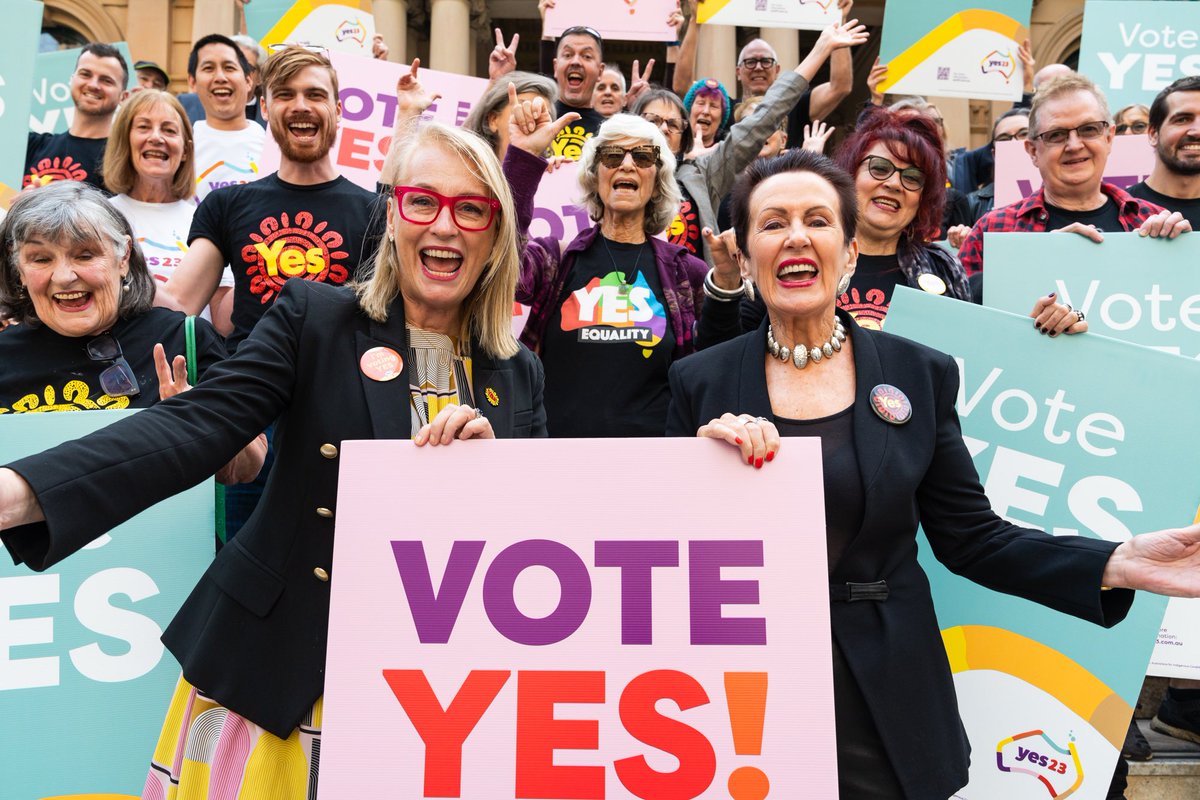 As the Lord Mayors of the two largest cities in Australia, today we stand united for <a href="/yes23au/">The National Gathering</a>, because we believe a Voice to Parliament is essential for all Australians.