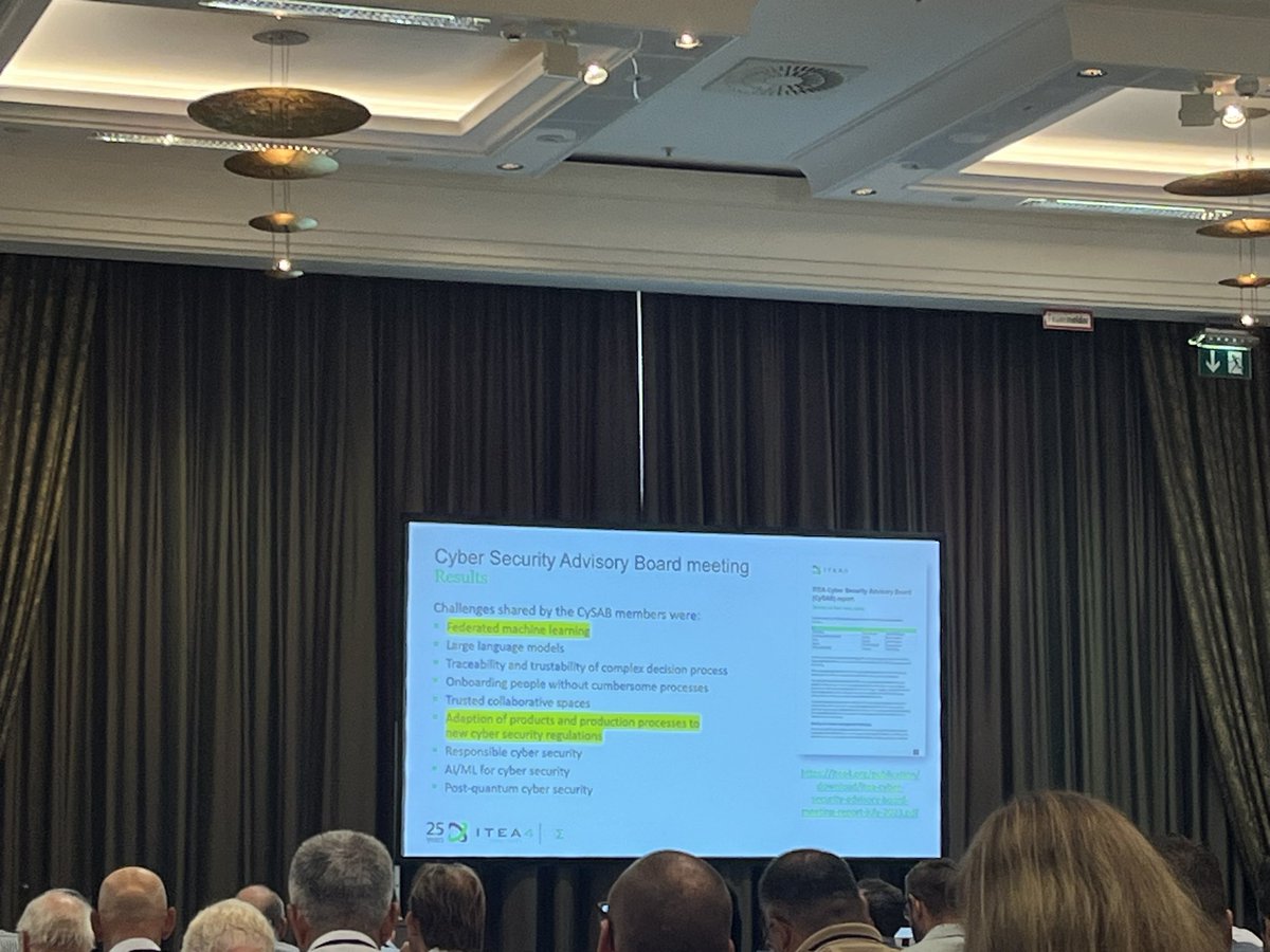 Insightful presentation by François Lavignon! <a href="/ITEA_4/">ITEA 4</a>  #PODays2023