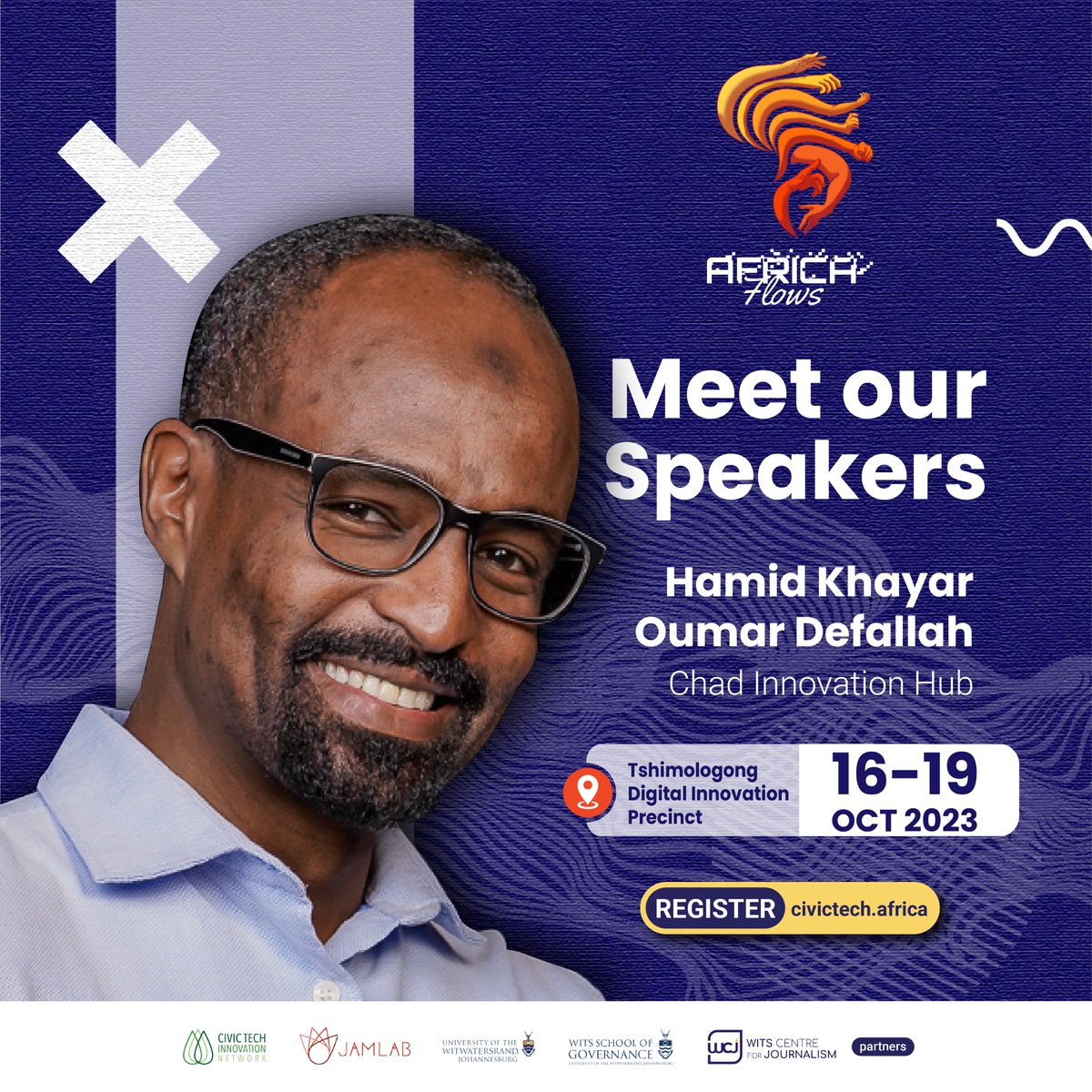 @khayarion is one of the speakers this year at CTIF and Jamfest 2023!

Khayar is the founder & and CEO of @ChadInnov a Tech Hub based in N'Djamena, allowing people to incubate their ideas and turn them into startups.

Get your tickets here: t.ly/XnT45

#AfricaFlows