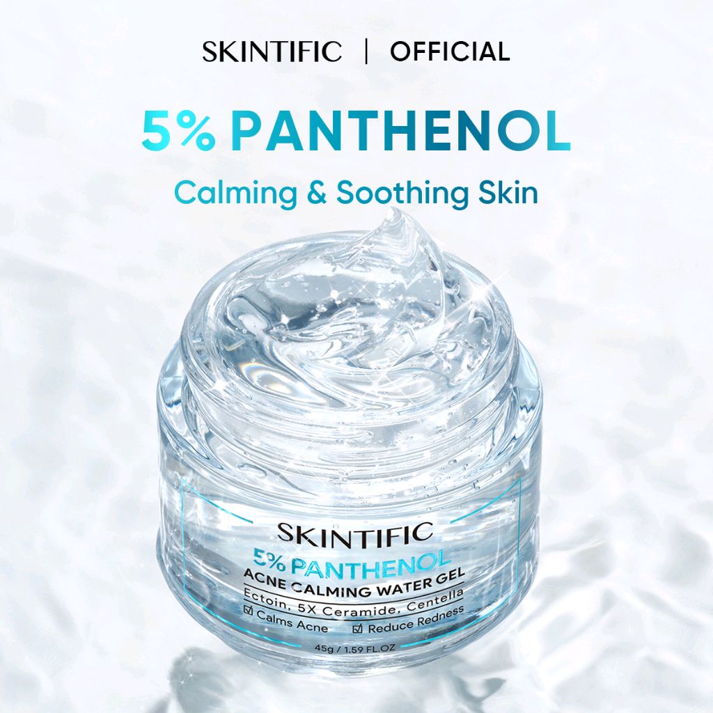 Cek SKINTIFIC 5% Panthenol Acne Calming Water Gel 45g Pelembab Wajah Cream jerawat Soothing Facial Moisturizer For Acne Skincare Crystal dengan harga Rp139.000. Dapatkan di Shopee sekarang! shope.ee/5KjeOeZjUZ?sha…