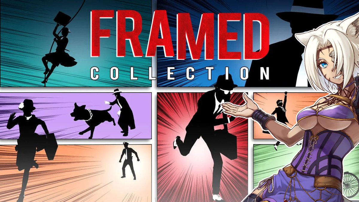 Cain_Murasaki's tweet image. このあと19時から #FRAMEDCollection の #ゲーム配信 します。
マンガのように描かれたストーリーの”コマ”を入れ替えて、主人公を導くパズルゲーム。
簡単そうに見えるけど、謎解きパズルはそこまで得意じゃないから、ちょっと自信ないなぁ？

▼URL
youtube.com/live/CeujWBu4e…

#ゲーム実況