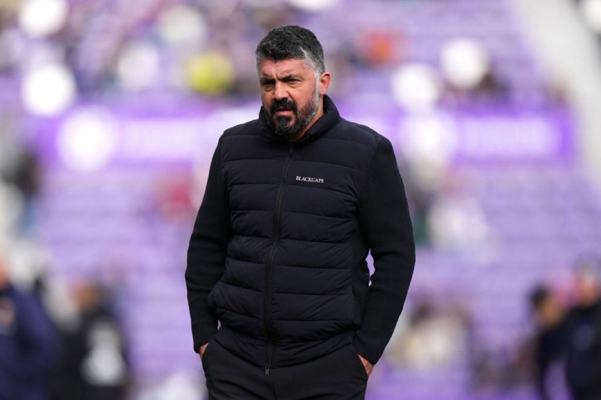Comunicado_Ofic's tweet photo. El presidente del Olympique Lyon, John Textor, decidirá el nuevo entrenador poco después de la decisión de despedir a Blanc el lunes 🔵🔴🇫🇷 #OL

Gennaro Gattuso tuvo una conversación positiva con OL, pero pronto hablarán más candidatos con Textor. https://t.co/Oa5cPG2OIb