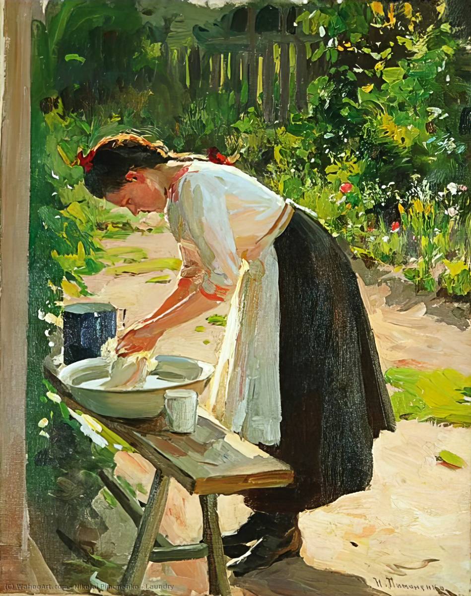 🎨Nikolaï Pimonenko (Ukrainien, 1862-1912)