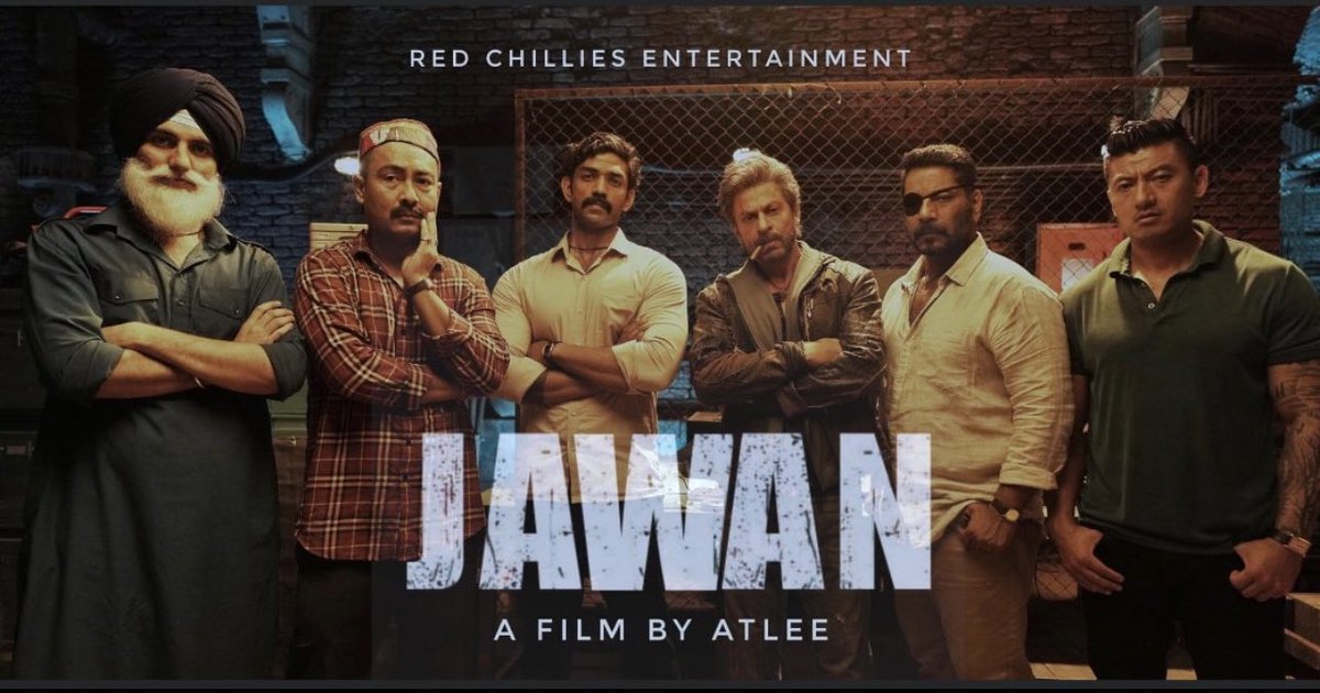 jammypants4's tweet photo. The Expendables who? 

#JAWAN https://t.co/yMTh3fADOe