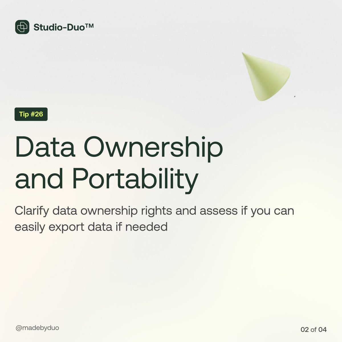 madebyduo's tweet photo. π Join SaaS Tuesday Tips for entrepreneurial success to get your SaaS business started!
Part 8οΈβ£
Follow now and comment "SaaSmart complete" for the full tip! π
#SaaSmart #SaaS #Entrepreneurship https://t.co/GjtRtkYhdw