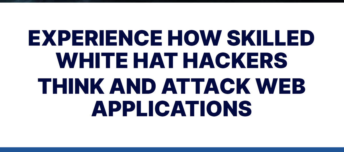 If you haven't already heard, we are hosting a webinar on the 21st of September at 3 o’clock CEST with white hat hacker Mikkel Peter Frohn and Oliver Nordestgaard who will focus on disrupting the kill chain and breaking through API and web applications. 
codesealer.com/contact-us/web…