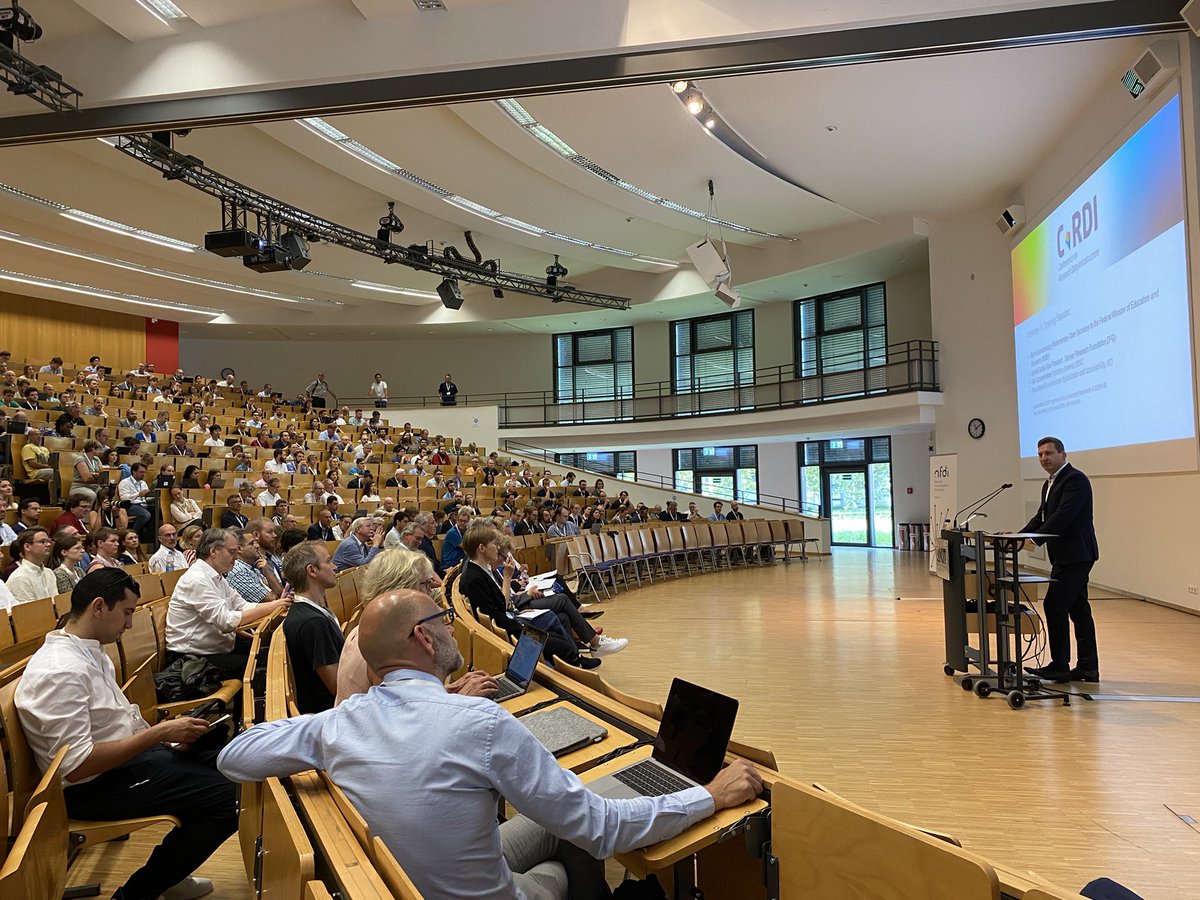 NFDI - @NFDI@nfdi.social (@nfdi_de) on Twitter photo Great opening of #CoRDI2023! <a href="/BraFDP/">Mario Brandenburg</a> underlined the importance of a sustainable research data management. Great opening of #CoRDI2023! <a href="/BraFDP/">Mario Brandenburg</a> underlined the importance of a sustainable research data management.