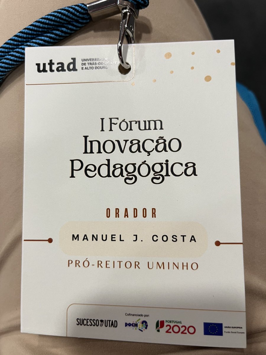 Excited to start my keynote on key ingredients of teaching & learning centers at the I Forum of Pedagogical Innovation at @UTAD_oficial from the perspective of @IdeaUminho The Rector opening speech introducing how vital it is to enhance teaching and learning. Let’s collaborate!