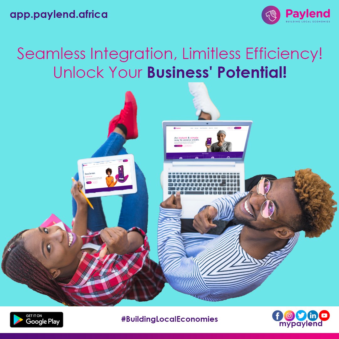Efficiency at its finest! Discover how Paylend's seamless integration of digital tools empowers small businesses to unlock hidden potential, paving the way for unprecedented growth and success. #DigitalEmpowerment #PaylendTriumph #SmallBizGrowth #mypaylend #BuildingLocalEconomies