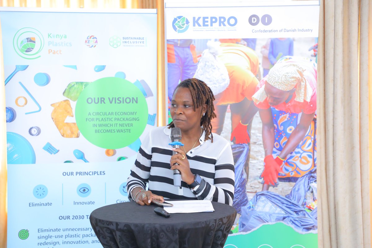 JOSEPHINEWAWIRA's tweet photo. Delighted to be hosting the @KPlasticspact and @kepro_ke Workshop on the #KPPDesignGuidelines for Recyclability in Kenya for PET Bottles and HDPE Bottles and Jars. https://t.co/ujLBxTV5Nd