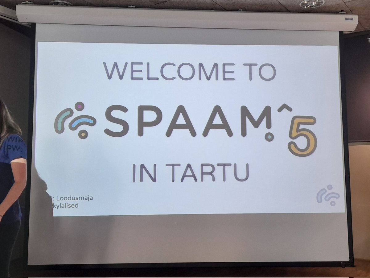 Its SPAAM5 day today in Tartu 🧬🦠 

If you want to hear more about the beginning of the <a href="/spaam_community/">SPAAM-community</a> you can read our new #spaamblog post here: spaam-community.org/blog/2023/09/1…

Written by <a href="/jfy133/">James Fellows Yates | @jfy133@genomic.social</a> 👏