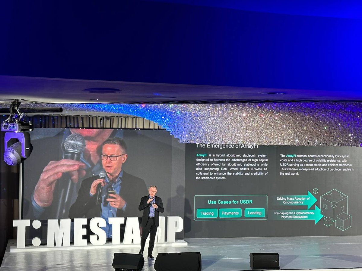 Array_Protocol's tweet image. Thanks to everyone for your support! #ARRAYFI will continue to move forward and provide better financial services!👏👏
Let’s take a look at the photos from the conference!
#Token2049 @Timestampsummit