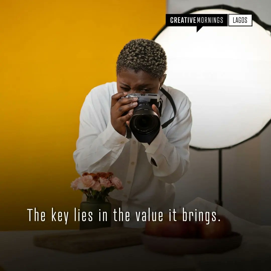 CreativeMornings Lagos tweet media