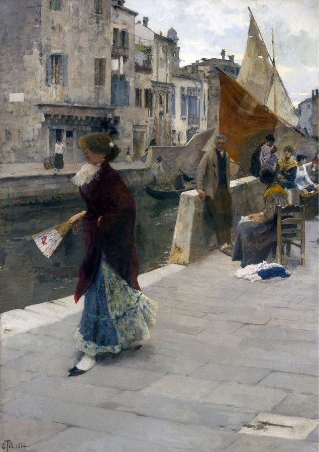 🎨Ettore Tito (Italien, 1859-1941)