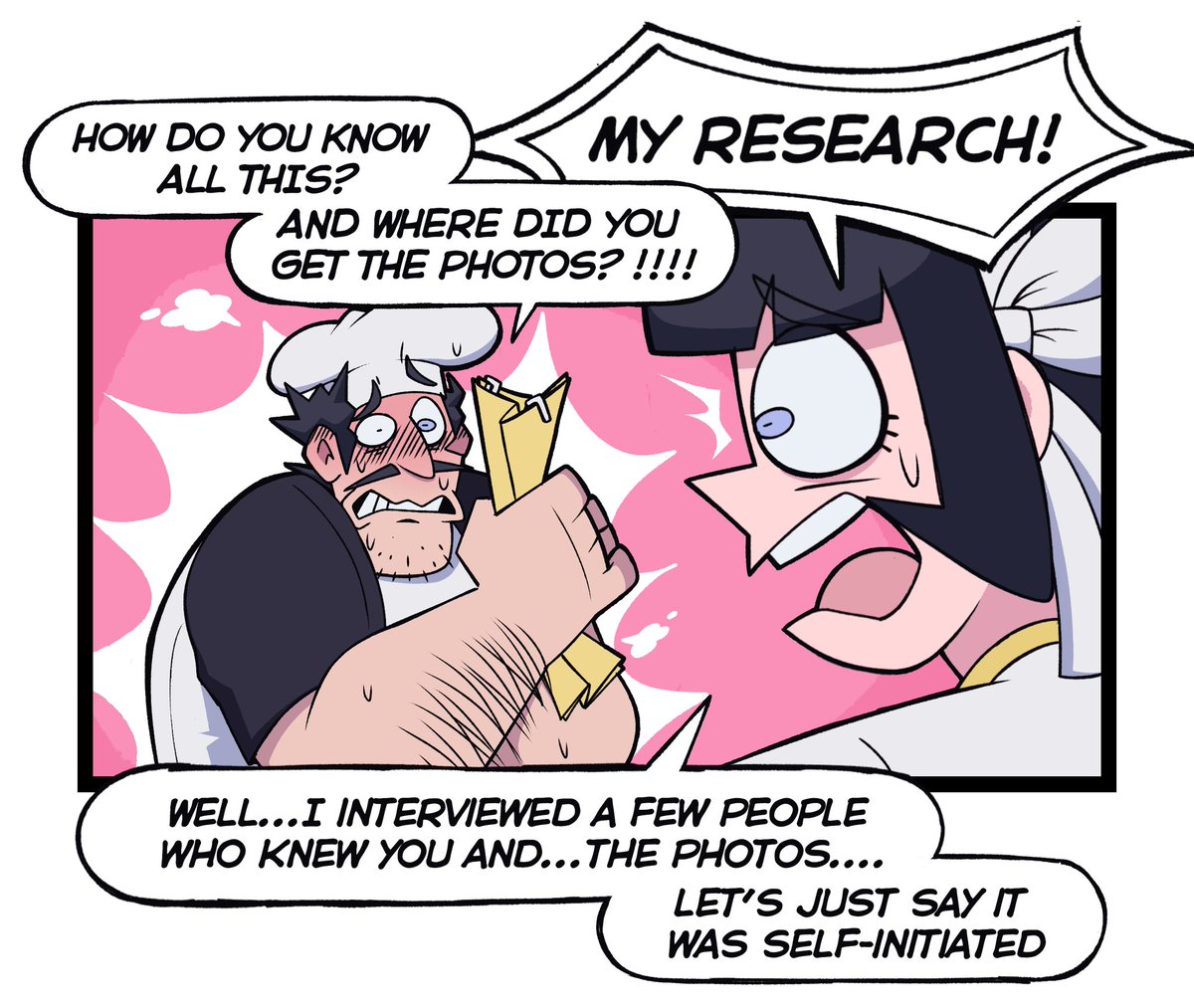 PIZZATAKERGUY's tweet photo. Peppino's Harem:Curious Research 📔✨

#pizzatower #Helltaker #pizzataker https://t.co/FnJgONtx6A