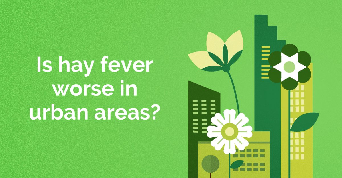 PureChoicePart's tweet photo. Do you find that your hay fever gets worse in more polluted areas, like towns and cities? Well, you're not alone.

Studies have found that there is a correlation between carbon emissions and an increase in airborne pollen.

#hayfever #pollution #allergies #sensitivities https://t.co/AlY0TRf7I4