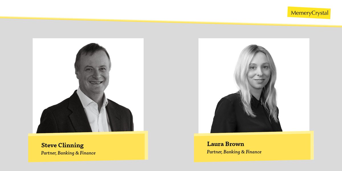 We are pleased to announce the appointments of Steve Clinning and Laura Brown as new Partners in our Banking &amp; Finance team. 

Read the press release here: bit.ly/3Rgrl26
 
#bankingandfinance #propertyfinance #realestatefinance