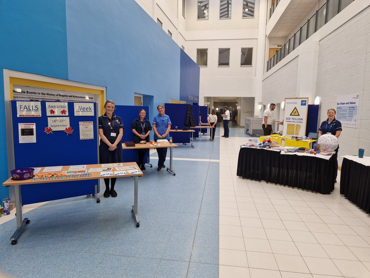 mummywilldan's tweet image. Falls awareness week... New ideas and initiatives... Caring for our patients WTWA