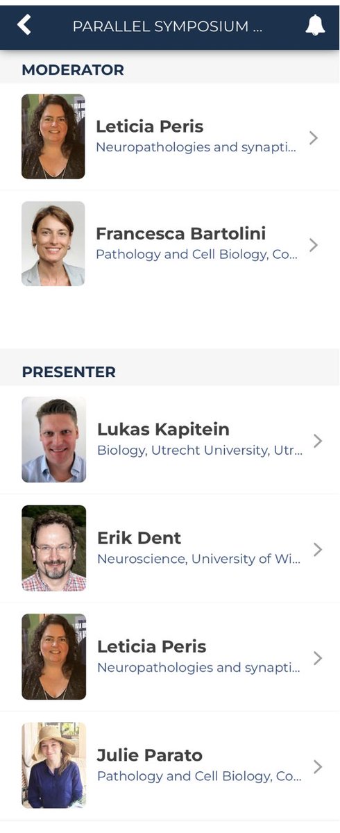 Leticia Peris 🇦🇷🇫🇷 (@peris_leticia) on Twitter photo A full seminar room to follow a “cluster of neuronal cytoskeleton speakers” at the #IBRO2023 <a href="/BartoliniLab/">Bartolini Lab</a> A full seminar room to follow a “cluster of neuronal cytoskeleton speakers” at the #IBRO2023 <a href="/BartoliniLab/">Bartolini Lab</a>