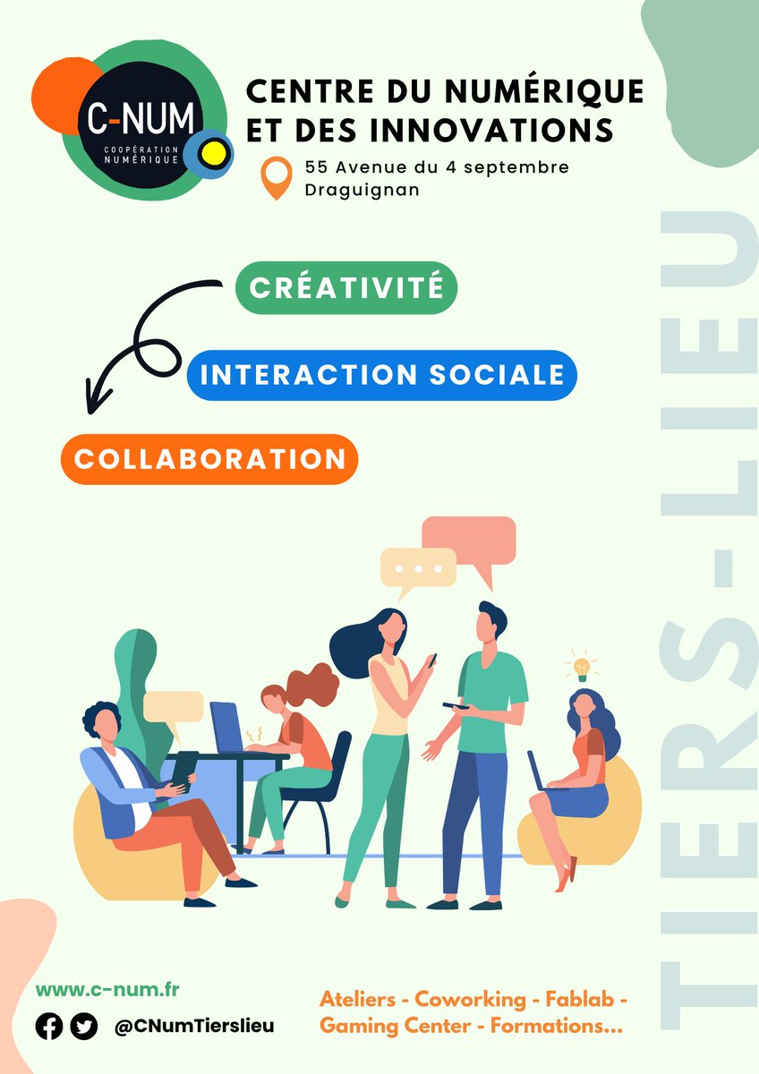 C-NUM | Tiers-Lieu Draguignan tweet media