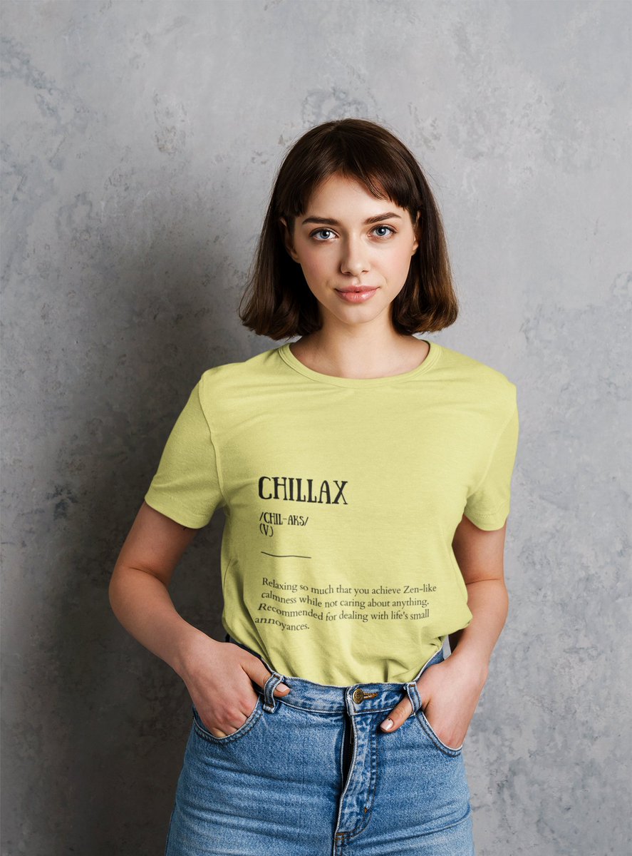 Stressed spelled backward is 'Desserts,' but why stress when you can 'Chillax' in style! 😌❤️ Check out our humorous tee, now available on Etsy. Unwind with a smile! #Chillax #EtsyShop #FunnyTee

shorturl.at/uzU26