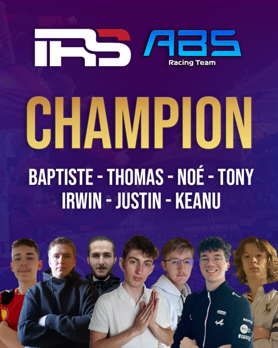 ABS_Esports_gg's tweet photo. BACK TO BACK

@IRS_Off CHAMPION 🏆

Et comme on dit, jamais 2 sans 3 👀 https://t.co/26qWzs9yXL