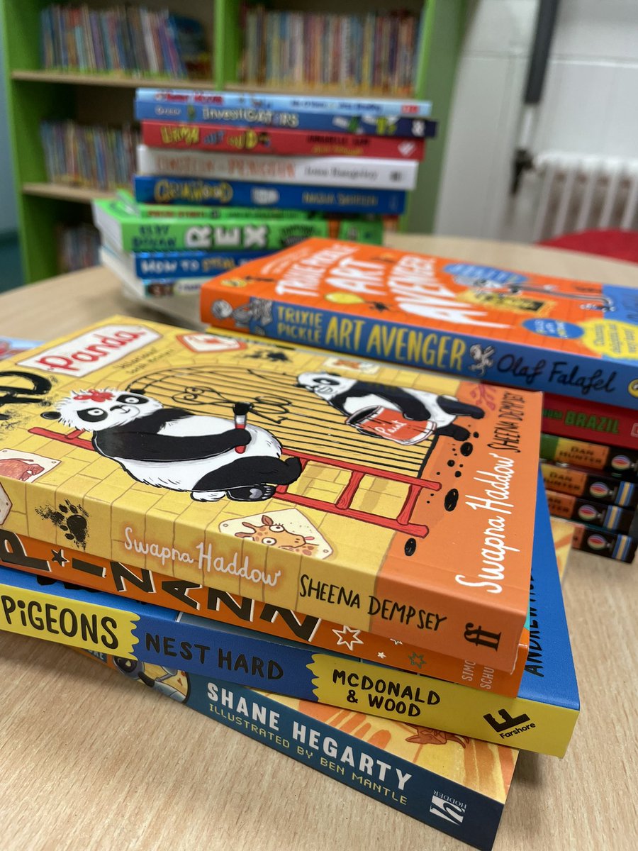 An awesome selection of books to share with the children at school! Thank you <a href="/BookmarkCharity/">Bookmark Reading Charity</a> we are very grateful!