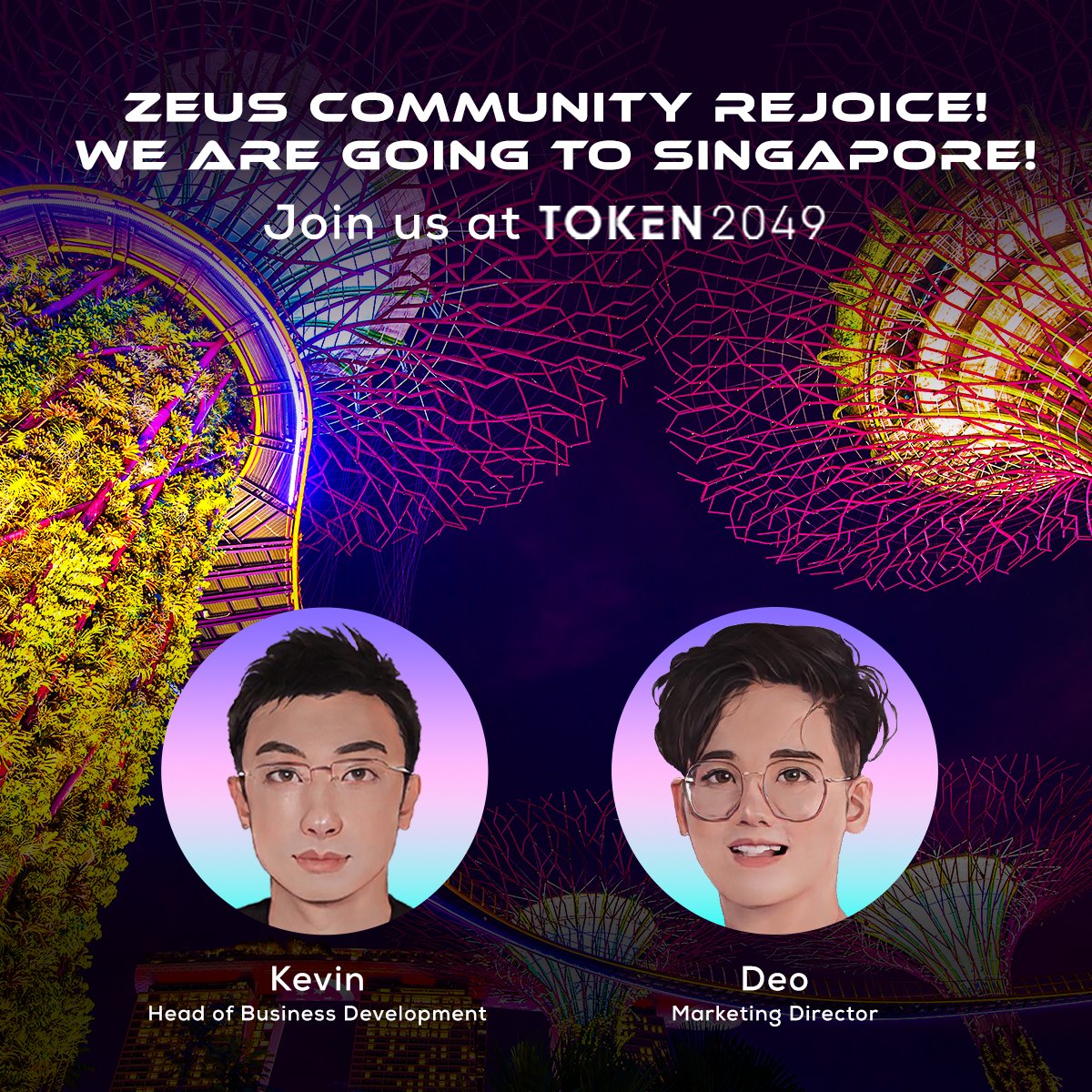 Are you at #TOKEN2049 Singapore right now? Come and join us and meet the team members! 

#Token2049 #web3 #gaming