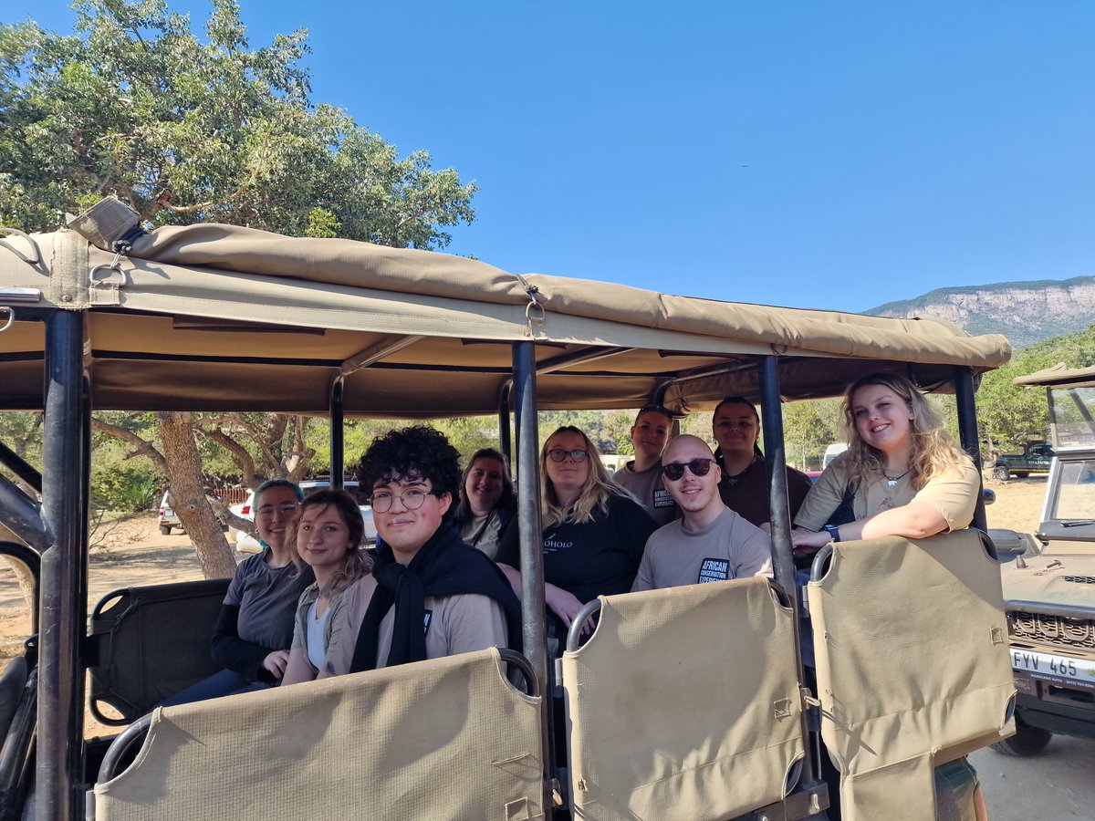 In June some of the students studying our animal management higher education courses visited South Africa as part of their studies! Thank you to <a href="/ConservationACE/">African Conservation Experience</a> for helping us plan the trip.
