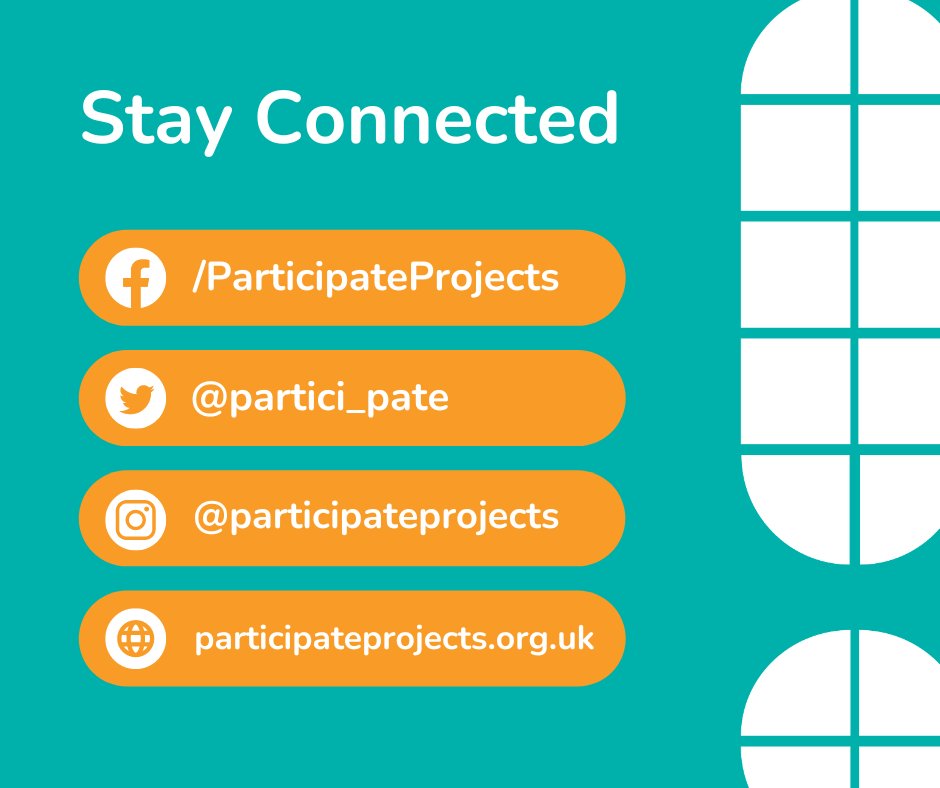 The MIM Team would like to thank all who have been a part of our journey over the last 5 years. 

If you would like to stay connected with relevant news, opportunities and support, please follow or contact Participate Projects.

Website: participateprojects.org.uk