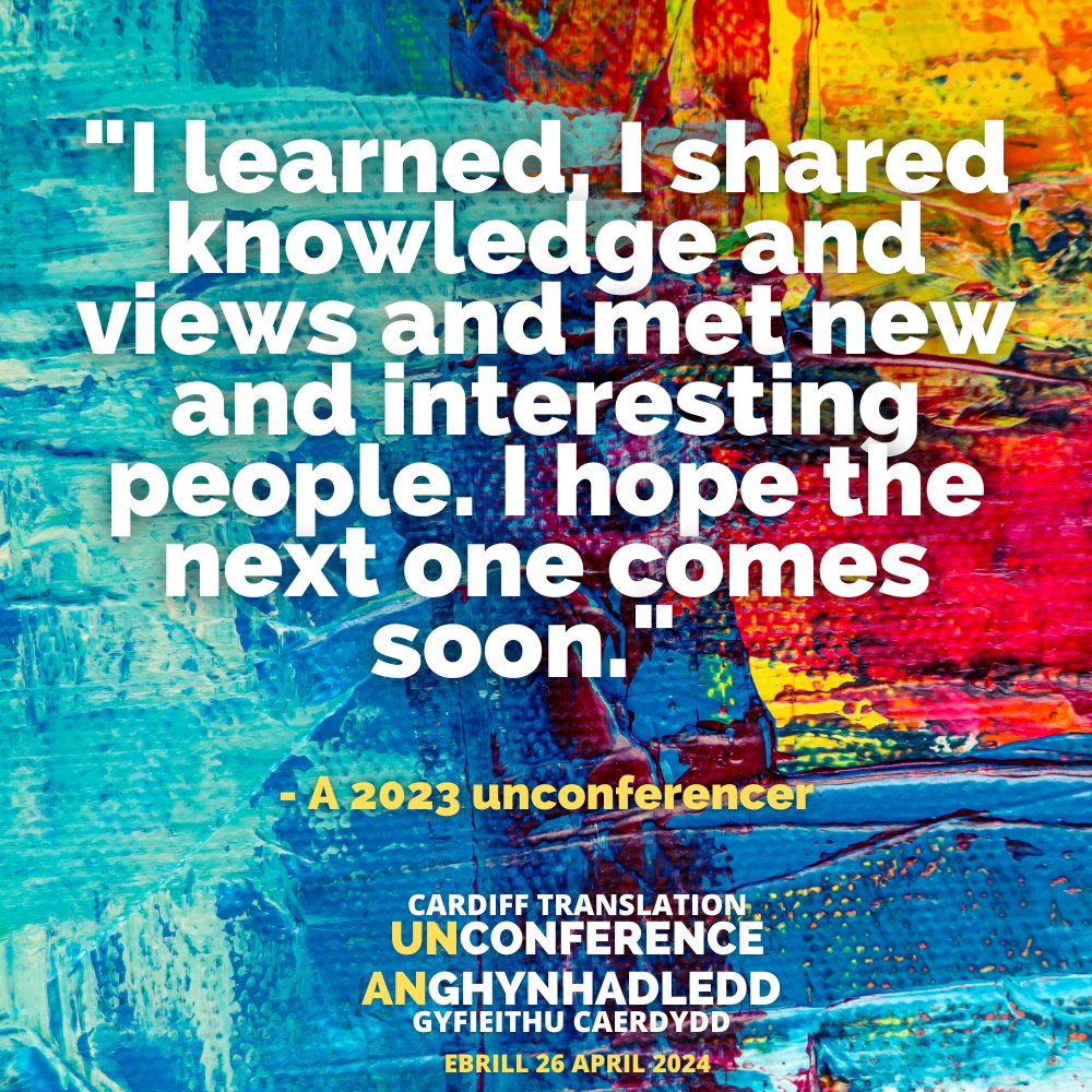 Cardiff Translation Unconference tweet media