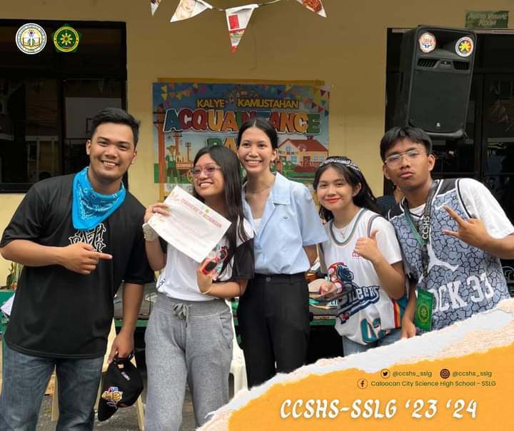ccshs_sslg's tweet photo. Isang 🎉Pistang Pambarangay🎉ang naganap noong ika-8 Setyembre taong 2023 kung saan pinakita ng bawat barangay ang kanilang talento at husay sa pakikilahok sa ating mga larong Pinoy!

Salamat at sana magkita tayo ulit sa Barangay! 😜🫵

#KalsaySSLG2324 https://t.co/tidyHBOXmL