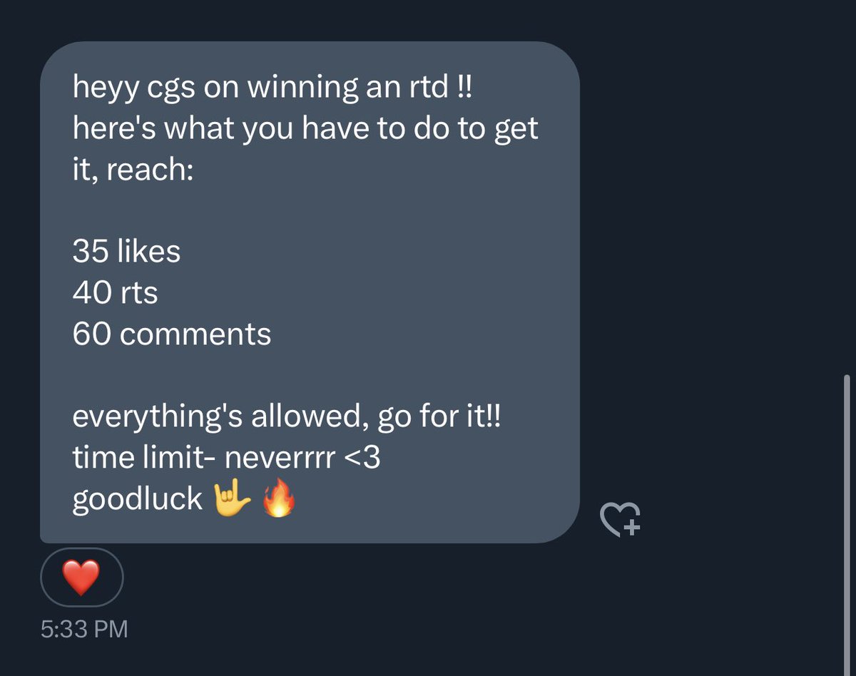 won a rtd from @.httpschloe_com ! any help is appreciated! tysm 🫶🔥