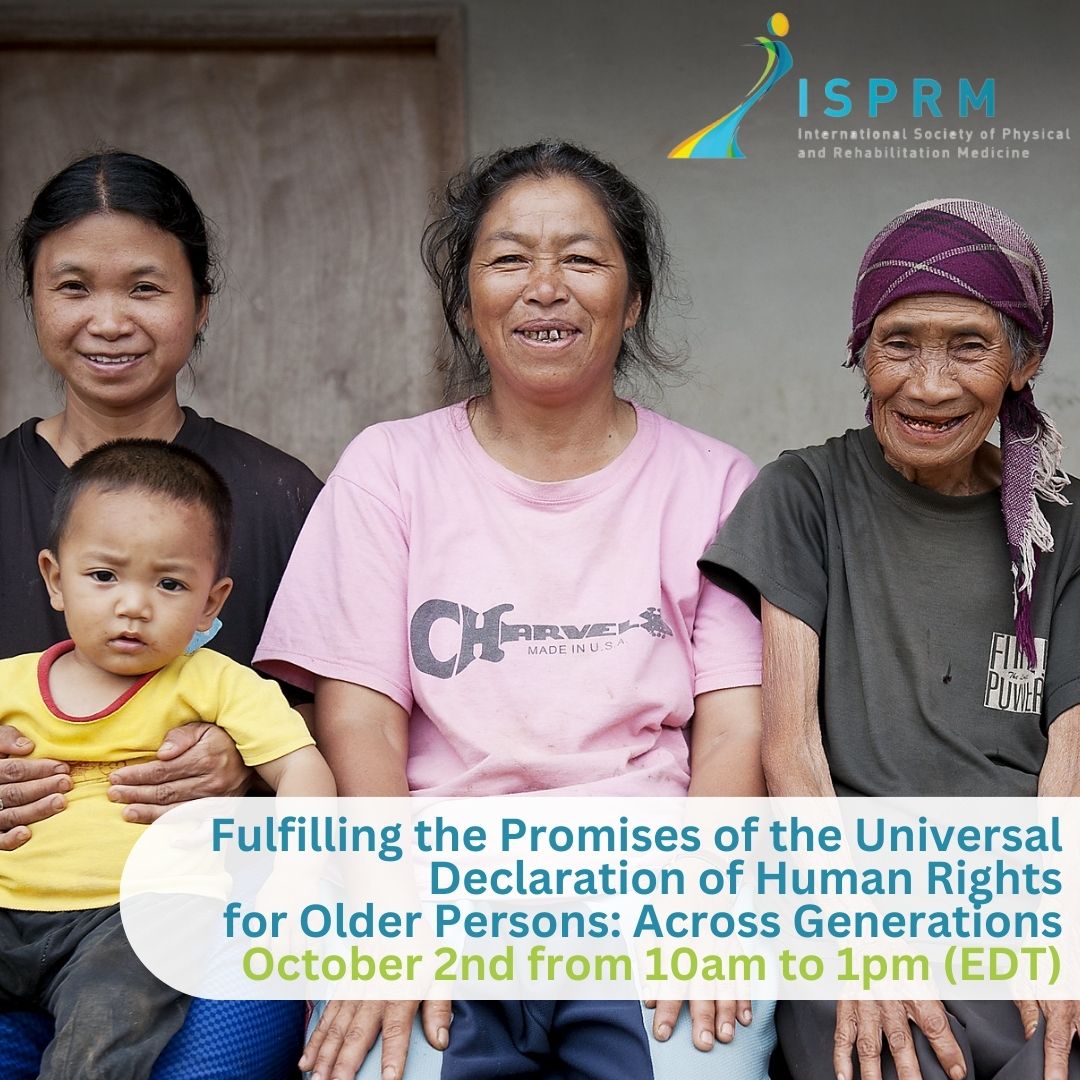 👩‍🦳👨‍🦳🙏 “Fulfilling the Promises of the Universal Declaration of Human Rights for Older Persons: Across Generations”.