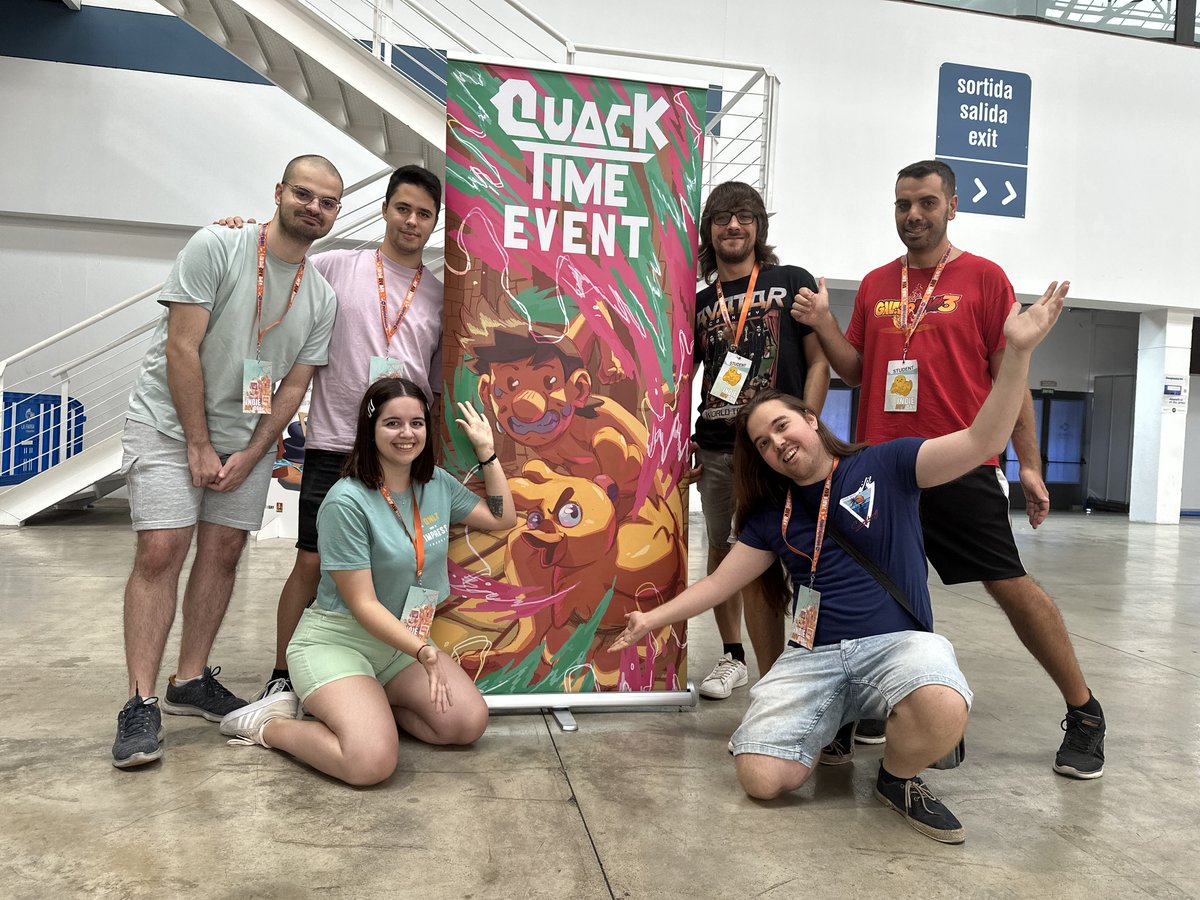 #CIFaoDía O xogo “Quack Time Event”, nado como traballo final do máster en Deseño, Desenvolvemento e Comercialización de Videoxogos,  acadou o Premio ao Mellor Proxecto Académico na Indiedevday de #Barcelona <a href="/UDC_gal/">Universidade da Coruña</a> <a href="/IndieDevDay/">IndieDevDay</a> <a href="/epef_udc/">Escola Politécnica de Enxeñaría de Ferrol</a> <a href="/PatologicGames/">Quack Time: Event ⌛🐤</a>