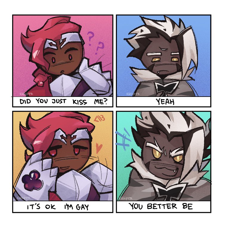 they are gay sillies
#crk #cookierunkingdom
