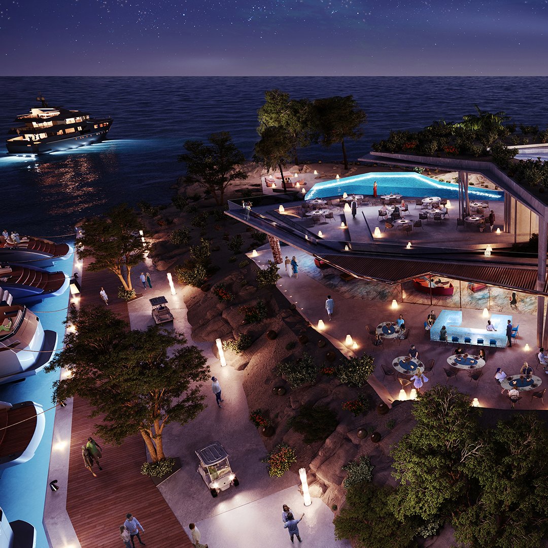 NEOM's tweet image. .@NEOMSindalah will be an exclusive gateway to the Red Sea welcoming the global yachting community as well as visitors in search of an exquisite escape 🏖️

Learn more about our breathtaking destination today at #CityscapeGlobal

#NEOM