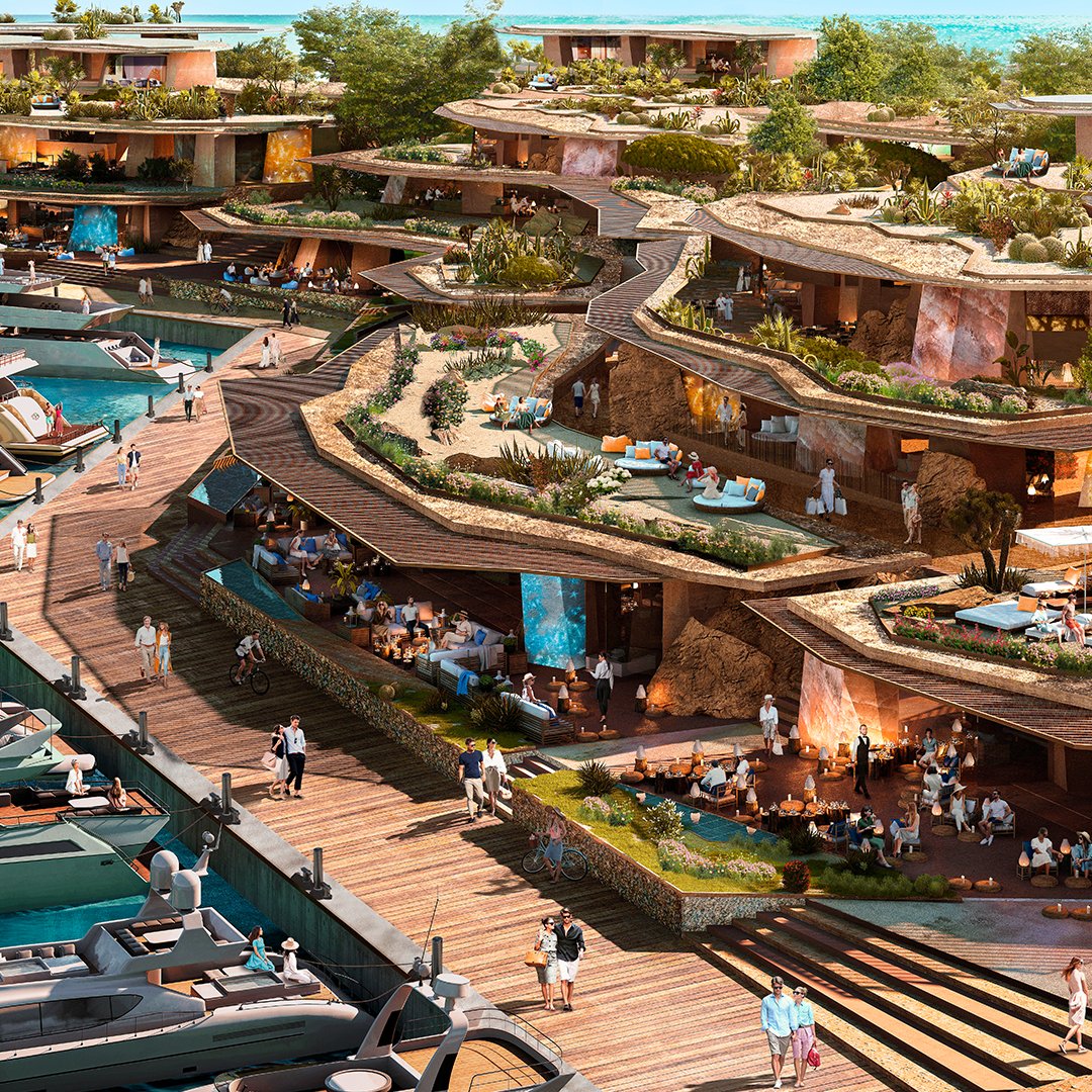 NEOM's tweet image. .@NEOMSindalah will be an exclusive gateway to the Red Sea welcoming the global yachting community as well as visitors in search of an exquisite escape 🏖️

Learn more about our breathtaking destination today at #CityscapeGlobal

#NEOM