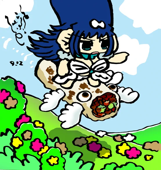 #毎日造物大女王さま ブリトー鳥