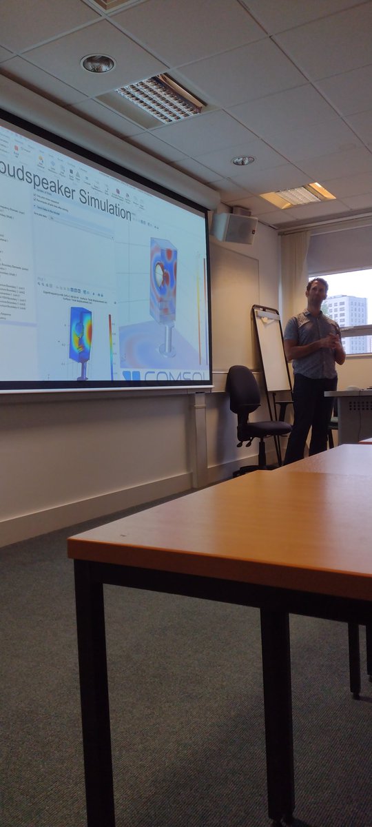 Duncan Williams (@duncanophone) on Twitter photo <a href="/SalfordAcoustic/">Salford Acoustics</a> own <a href="/HargreavesJon/">Jonathan Hargreaves</a> doing a sterling job talking about his loudspeaker simulation research to our new students on an otherwise rainy induction morning! <a href="/SalfordUniNews/">Salford Uni News</a> <a href="/SalfordResearch/">Salford Uni Research</a> <a href="/SalfordAcoustic/">Salford Acoustics</a> own <a href="/HargreavesJon/">Jonathan Hargreaves</a> doing a sterling job talking about his loudspeaker simulation research to our new students on an otherwise rainy induction morning! <a href="/SalfordUniNews/">Salford Uni News</a> <a href="/SalfordResearch/">Salford Uni Research</a>