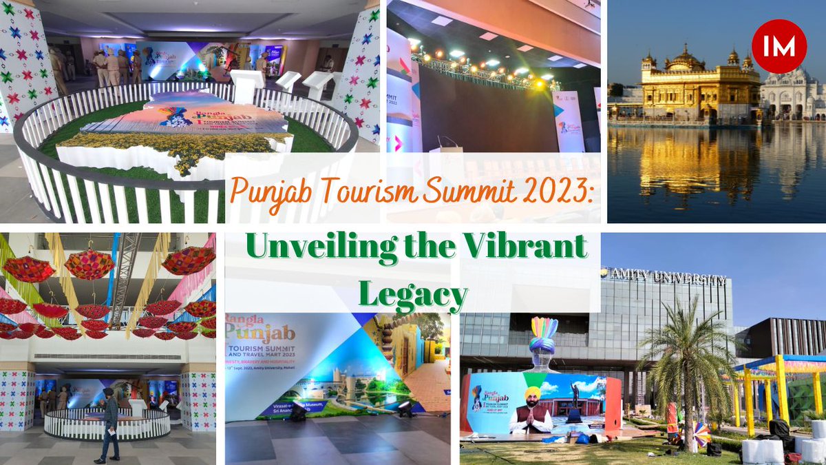 i3masterminds's tweet photo. Experience Punjab's vibrant #heritage and #tourism at the first-ever #Punjab Tourism Summit from Sep 11-13 for an unforgettable journey. #IAS Rakhee Gupta Bhandari shares more!

By - @bhakti_kothari 

#PunjabTourismSummit #PunjabTourism #PunjabHeritage #PunjabGovernment @PunjabGovtIndia @CMOPb @CsPunjab @PunjabTourisms @rakheeguptaias @IASassociation