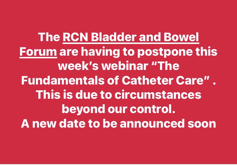 RCN Bladder and Bowel Forum (@RCNContinence) on Twitter photo 2023-09-12 09:49:34