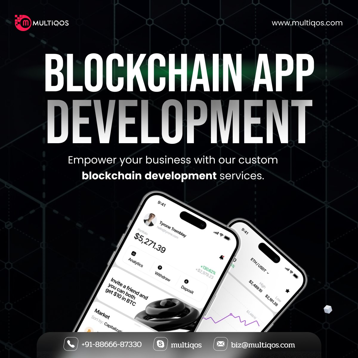 MultiQoS's tweet image. Over 39 billion U.S. dollars are expected to be generated by the blockchain market by 2025. Have you ever wondered what it takes to create a #BlockchainApp?

bit.ly/488gNZ5

#blockchain #appdevelopment #techinnovation #decentralization #digitaltransformation #futuretech