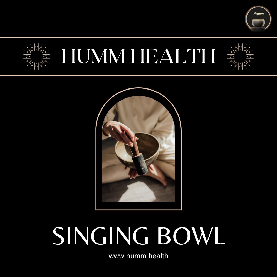Singing Bowls are believed to help with relaxation, meditation and healing. It is often played during yoga, massage therapy and other healing arts 🧘‍♂️✨

You’ll be surprised by how easily you can find your own inner peace with this Humm Health! 💆‍♀️😍